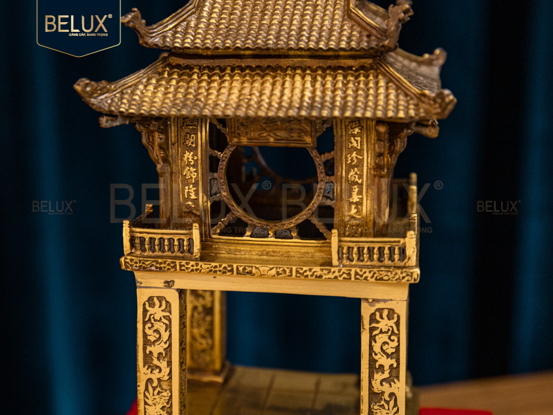 Mô hình khuê văn các bằng đồng